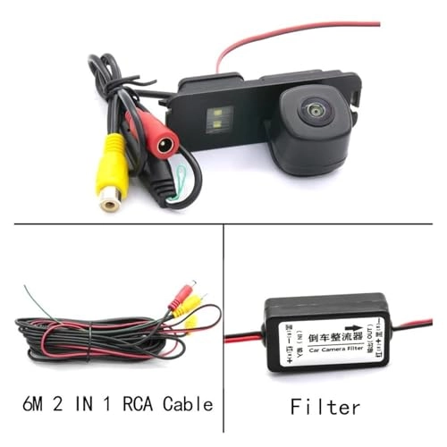 Reverse car rear view camera - Night vision Wired 720 x 540 pixels