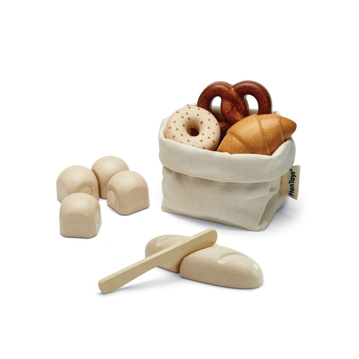 Wooden Bread Set (KETP-3628)