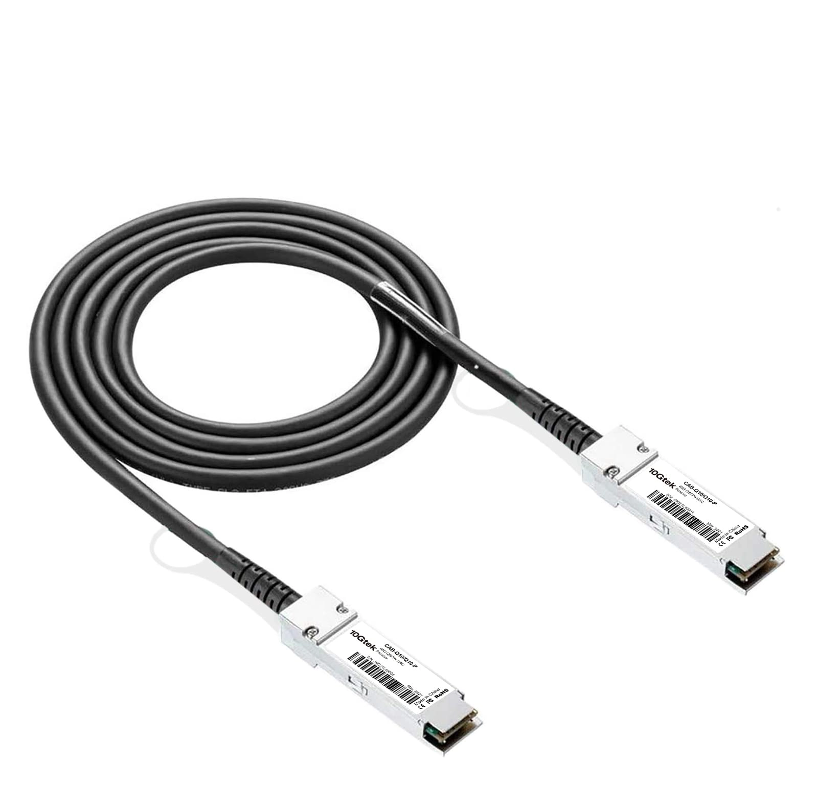 10Gtek 40G QSFP+ DAC - 0.3m