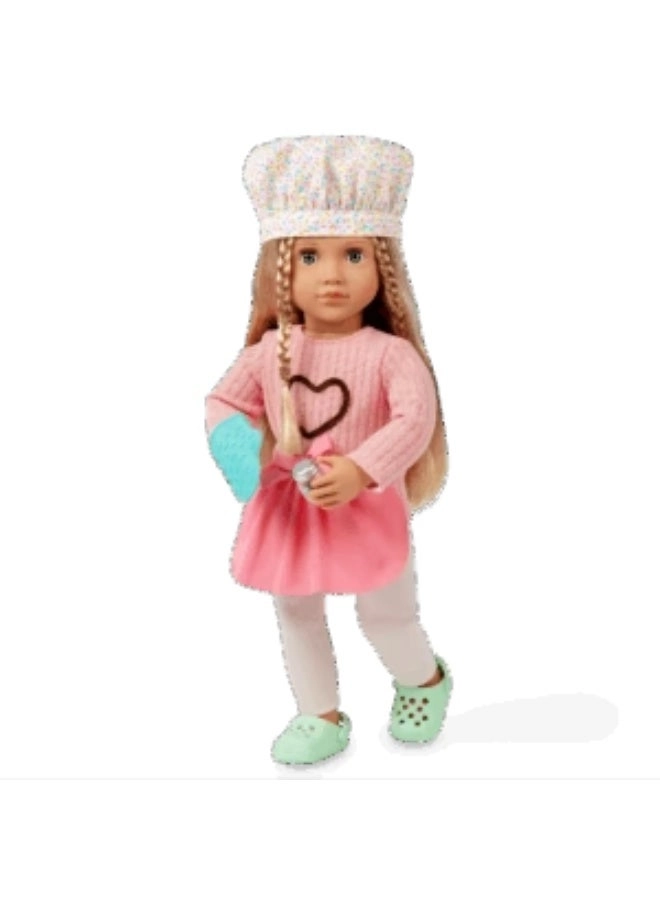 Emery Baking Doll - 18-inch light-blonde hair Ages 3+