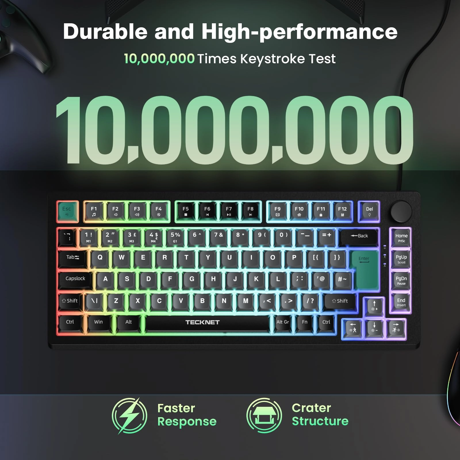 RGB Gaming Keyboard - Wired