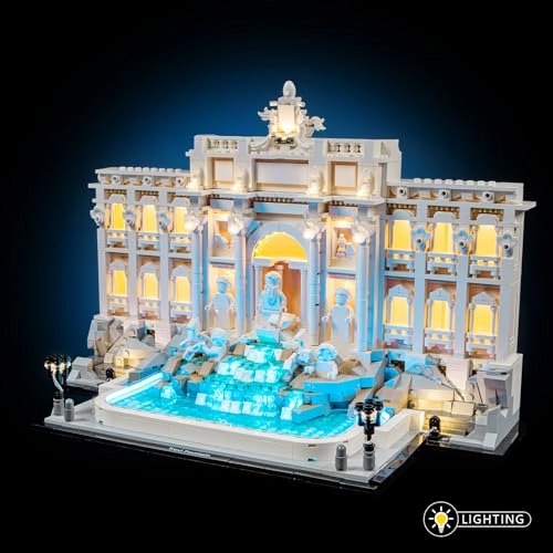 Light Kit for LEGO Trevi Fountain 21062 - Plastic 1