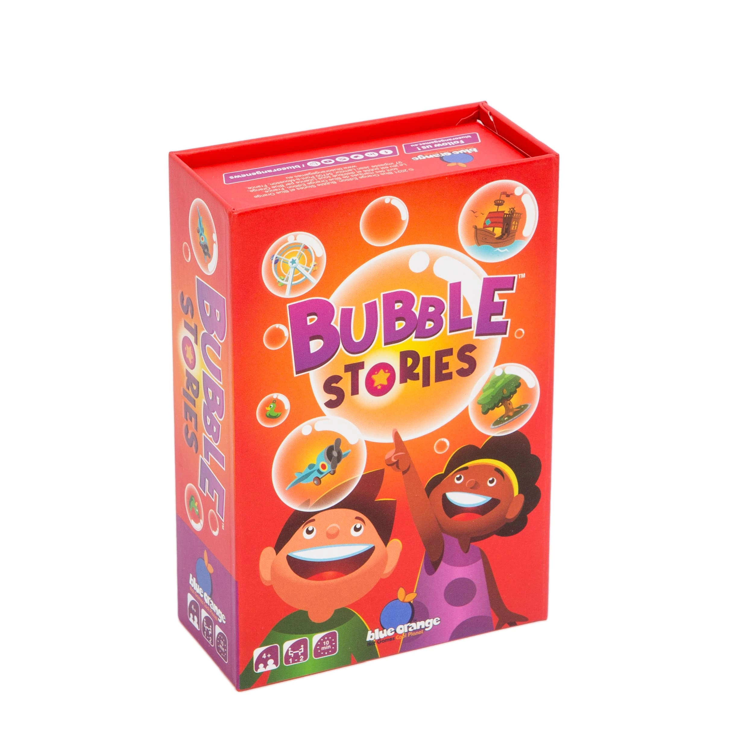Blue Orange Bubble Stories - 4+