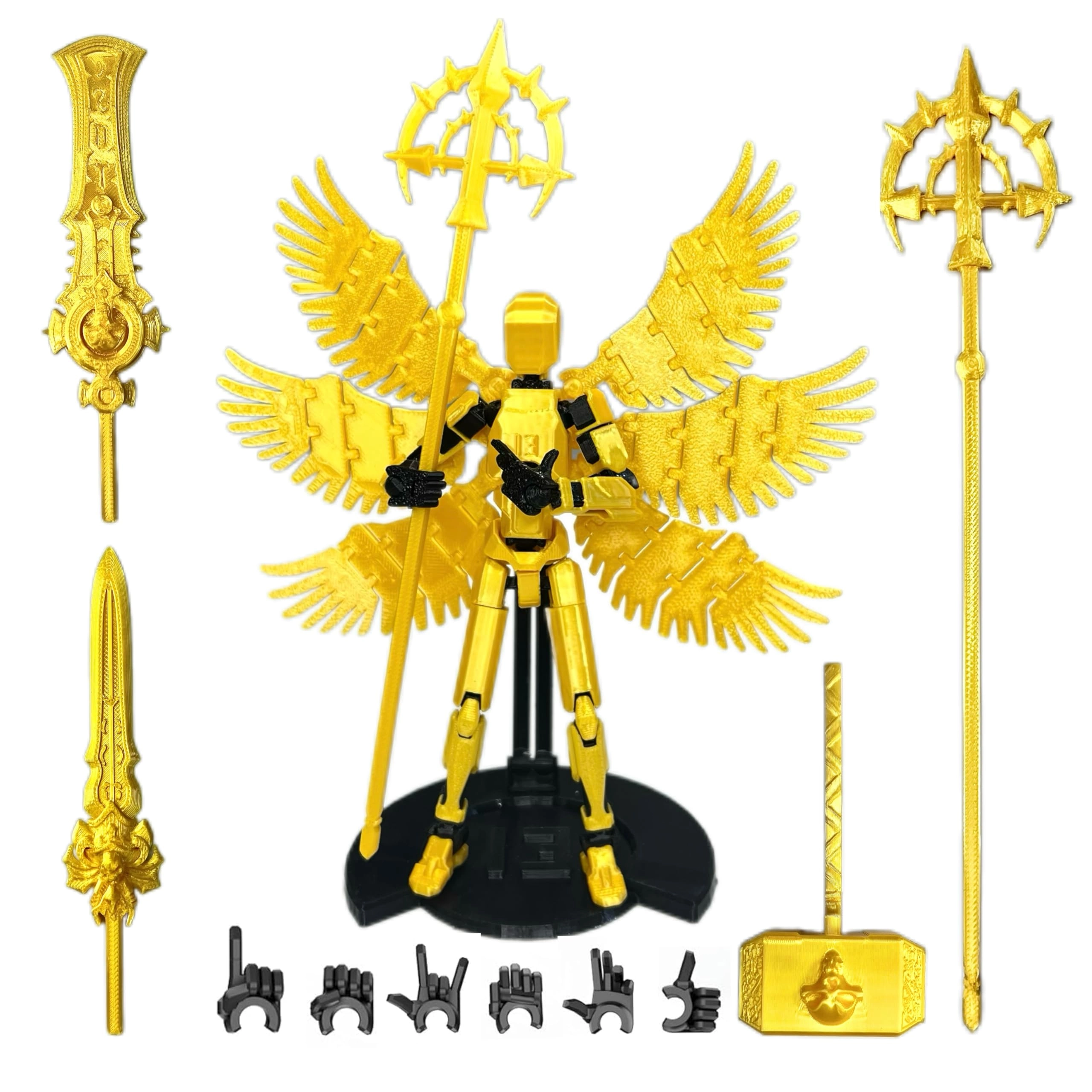 vznybl T13 - 3D print action figure - 181 1 (18.3 cm) (Action Figure 3d)