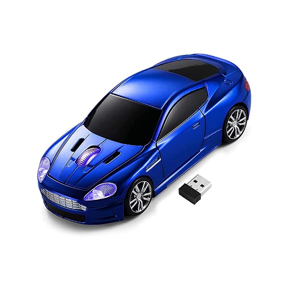 Roadster Sports Car Shape Mouse - Wireless