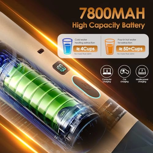 Portable Coffee Maker - 90 Milliliters NS/DG/Ground Coffee