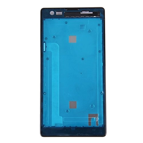 Front Housing LCD Frame Bezel for Xiaomi Redmi (3G Version) - Black