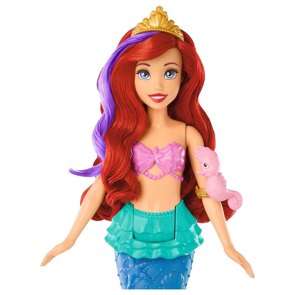 Ariel Feature Doll - Swim & Splash colour-change Ages 3+