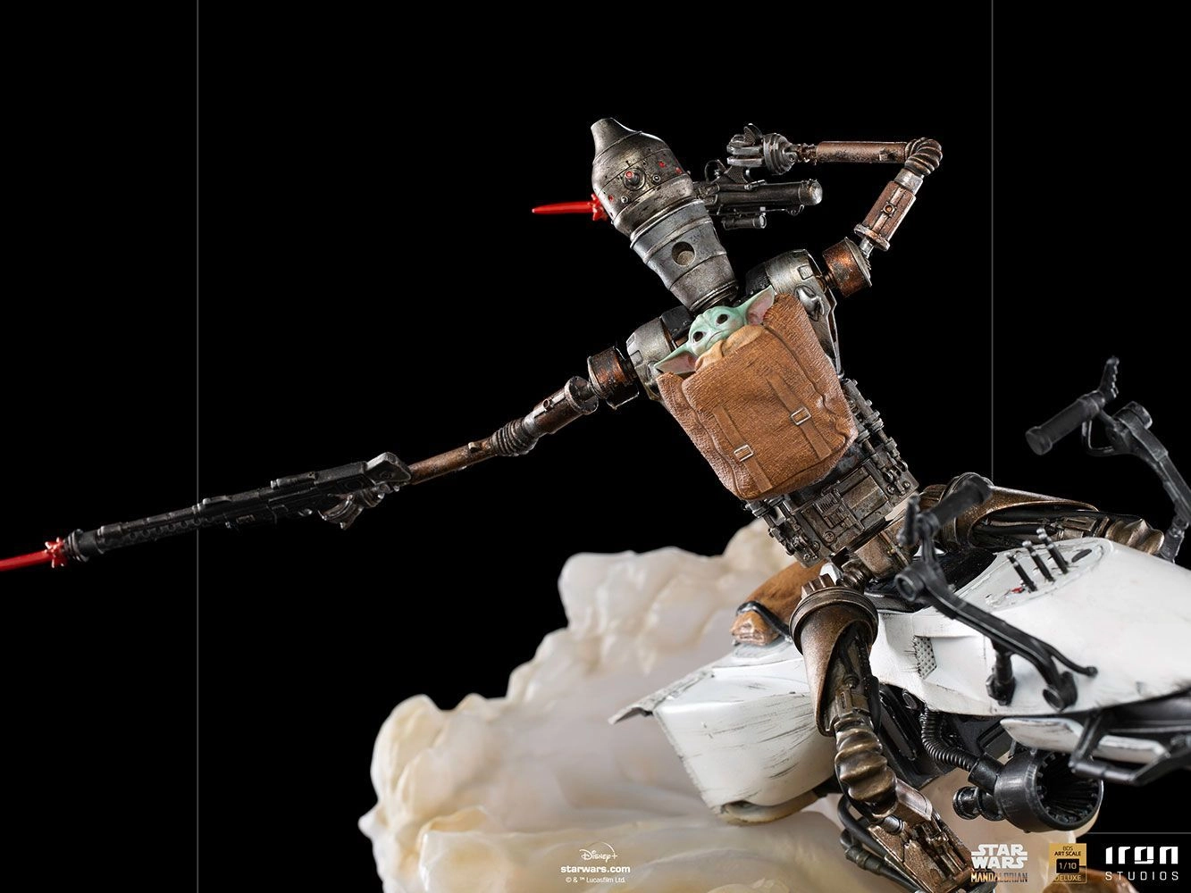 IG-11 + The Child - Star Wars: The Mandalorian - Battle Diorama Series - Art Scale 1:10