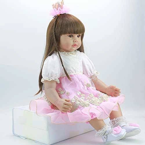 Reborn Baby Doll - 24 Inch Soft Silicone