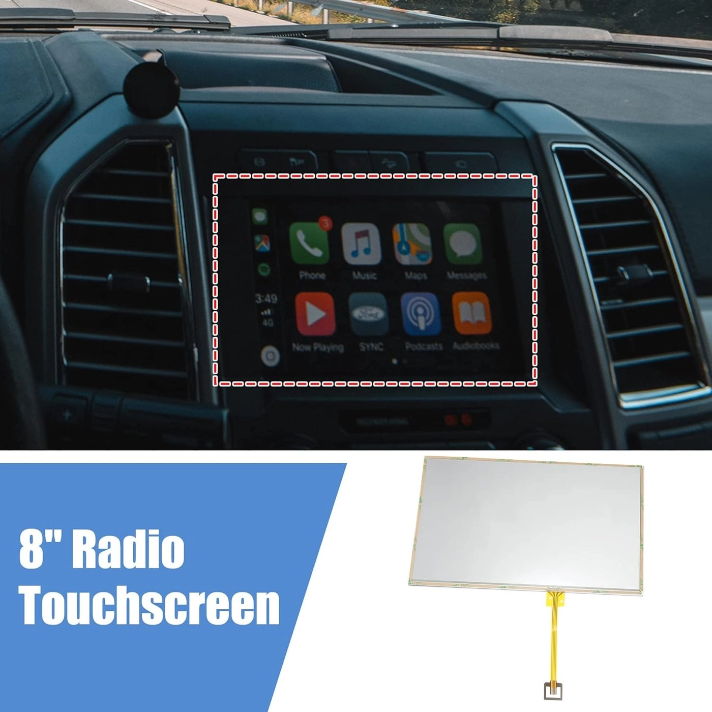 Sync 2 Touch Screen Display - 8"
