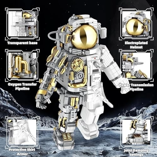 Mechanical Astronaut Building Blocks - Science Fiction, Space