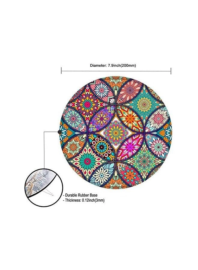 Personalized Printed Microfiber Mouse Pad - 20x20 cm Pack