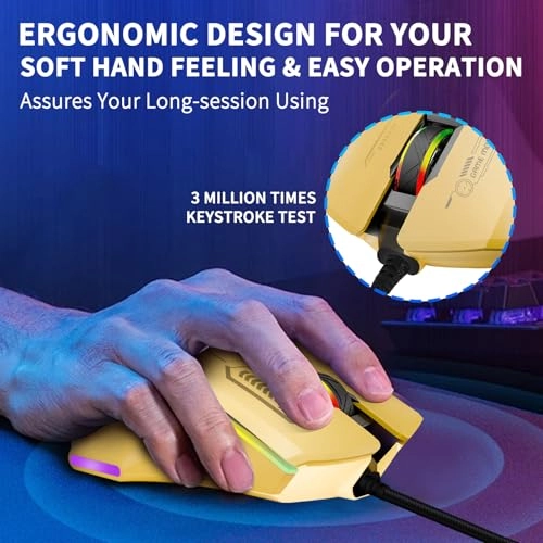 7-Button Corded Mouse - USB