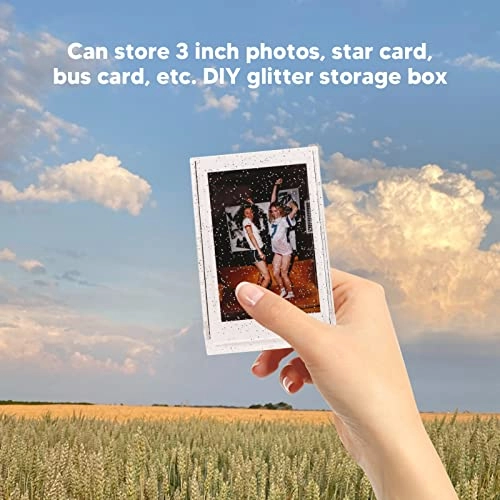 Photo Storage Box - 3 inch Portable Gloss