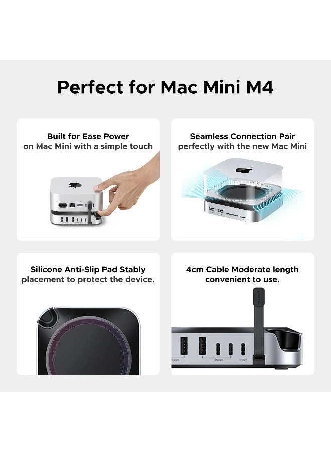 Docking Station CM841/65487 - M.2 NVMe SSD Enclosure 10Gbps USB-C