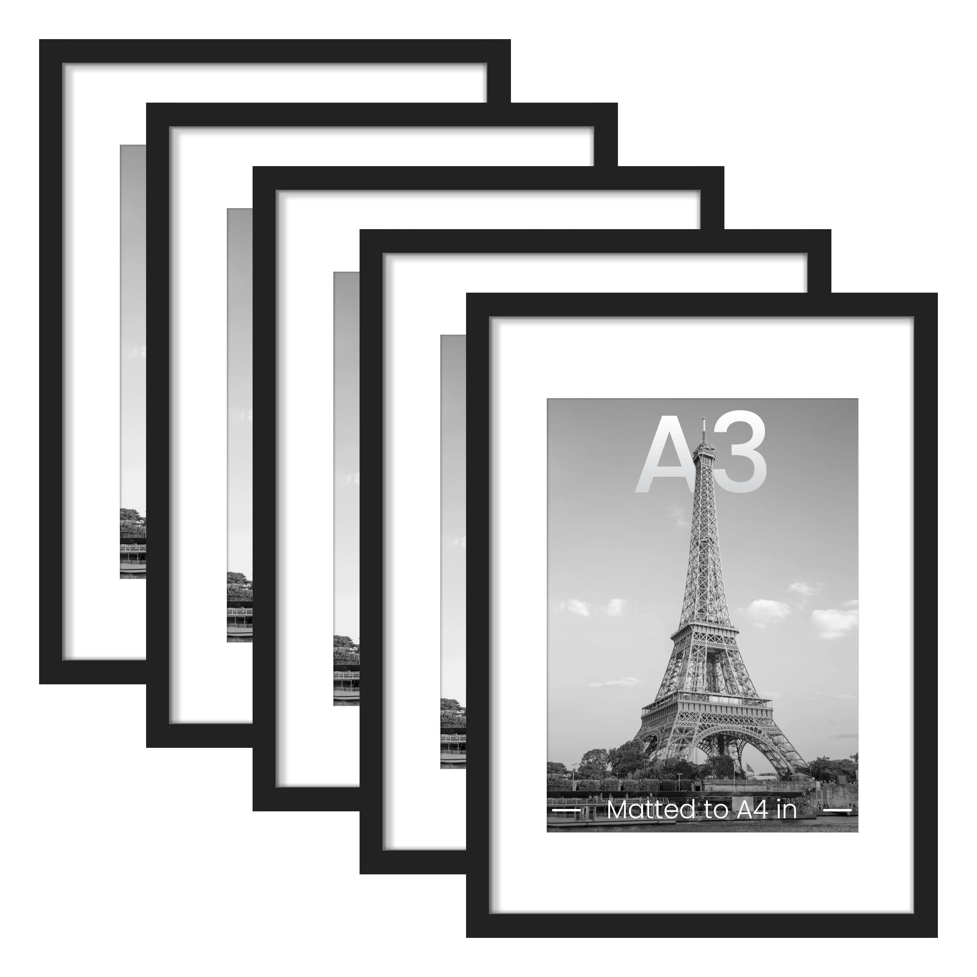 upsimples Picture Frame Set - 6x8 8.3x11.7