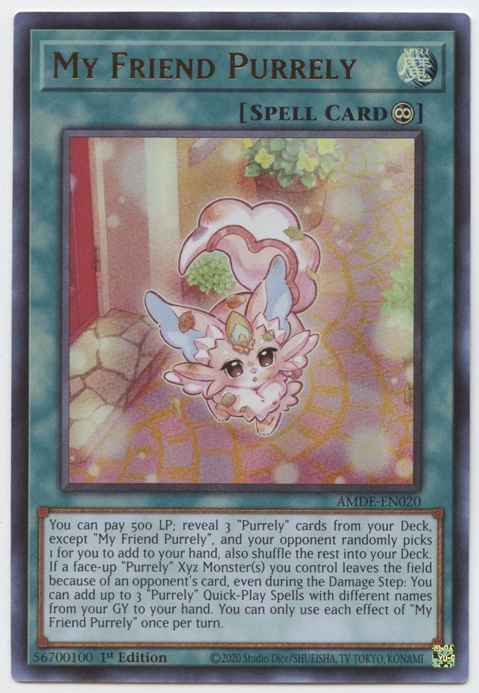 Yu-Gi-Oh! My Friend Purrely - AMDE-EN020