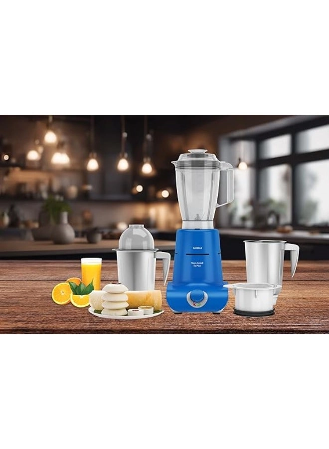 MAXX GRIND EX PLUS - Versatile jar set Convertible chutney jar lid 2-Year Warranty