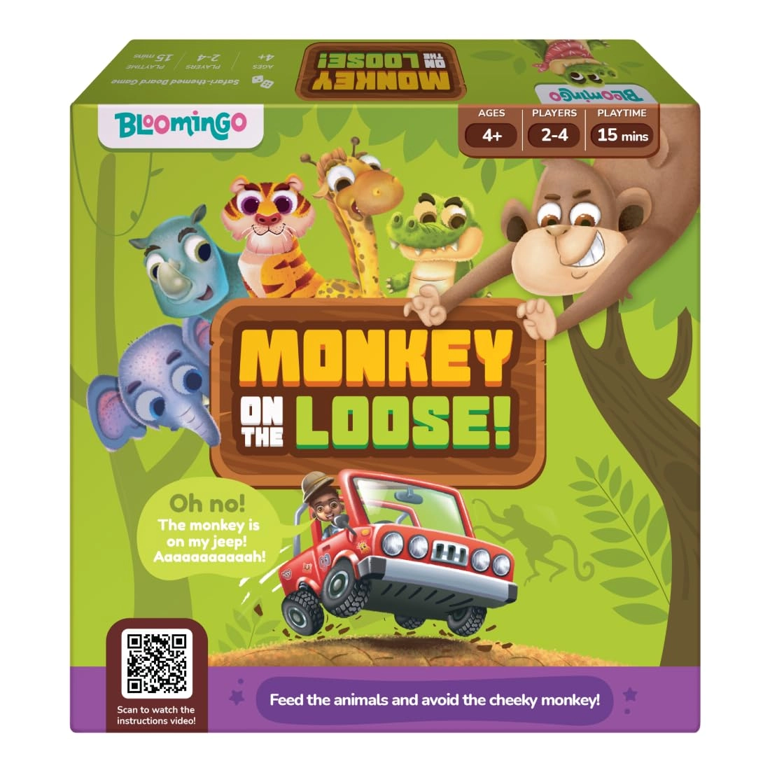 Bloomingo Monkey on The Loose