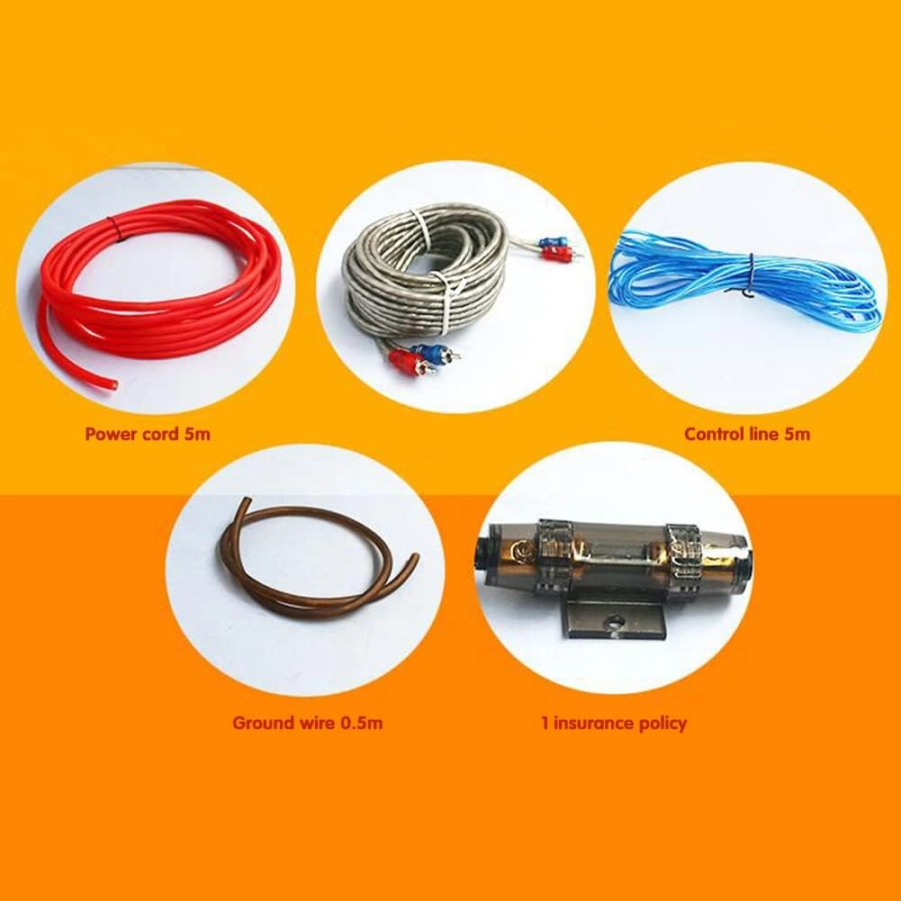 RCA Subwoofer Cable - 8GA 90 Degree