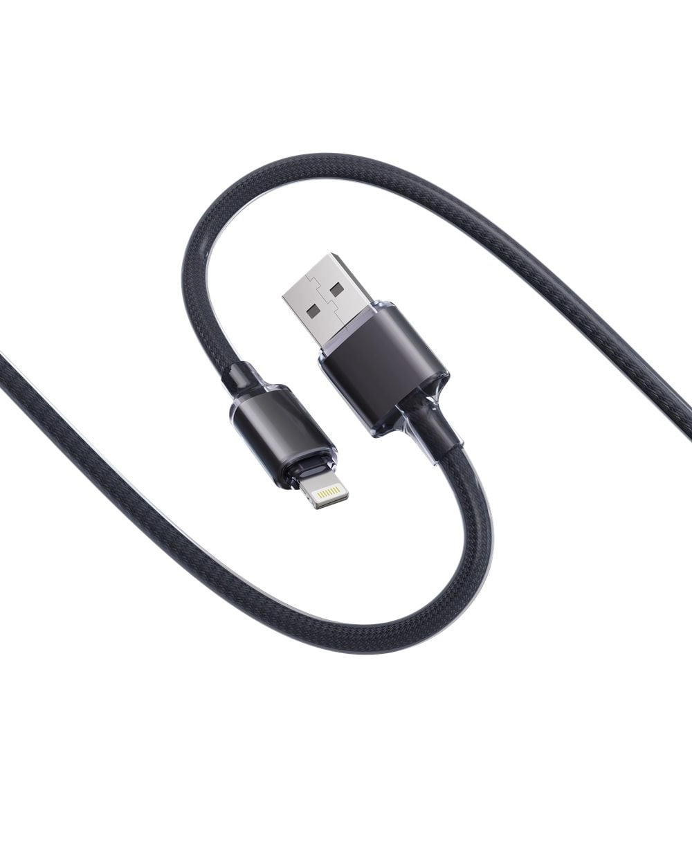 Porodo Charge Cable 12W USB-A to Lightning 1m Braided