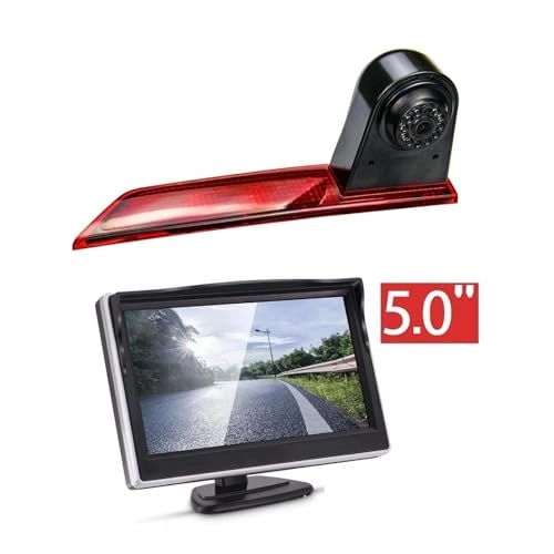 Brake light camera - Night vision + 5 inch Monitor