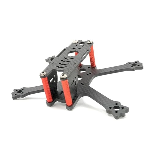 Toothpick Frame Kit - 112mm Wheelbase 3K Carbon Fiber