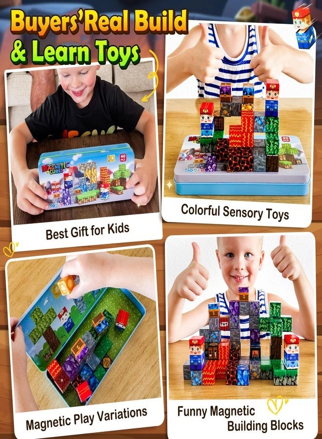 Magnetic Blocks - 40 pcs