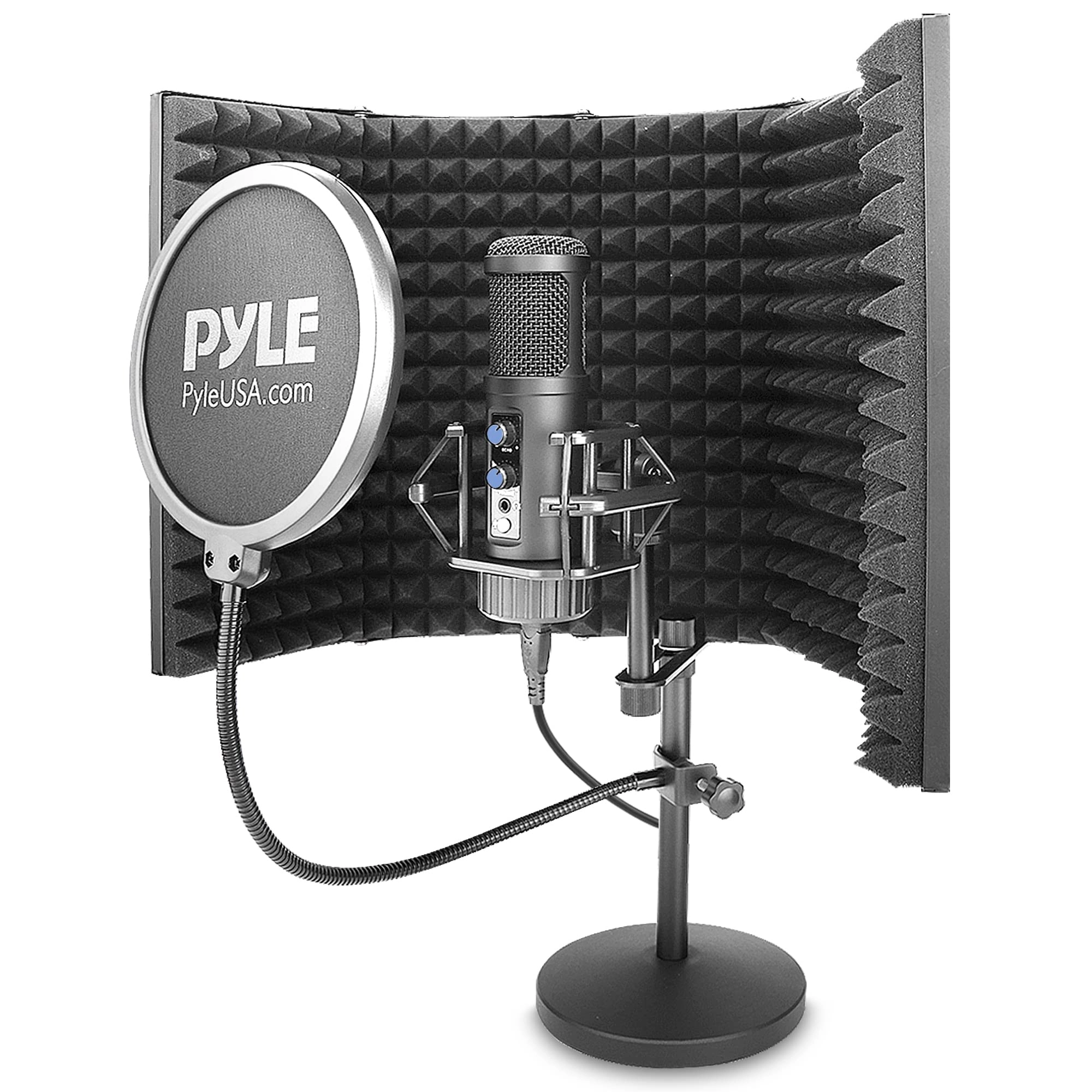 PyleUsa PSMIUSBIB57 USB+3.5mm-Mini-Jack Microphone