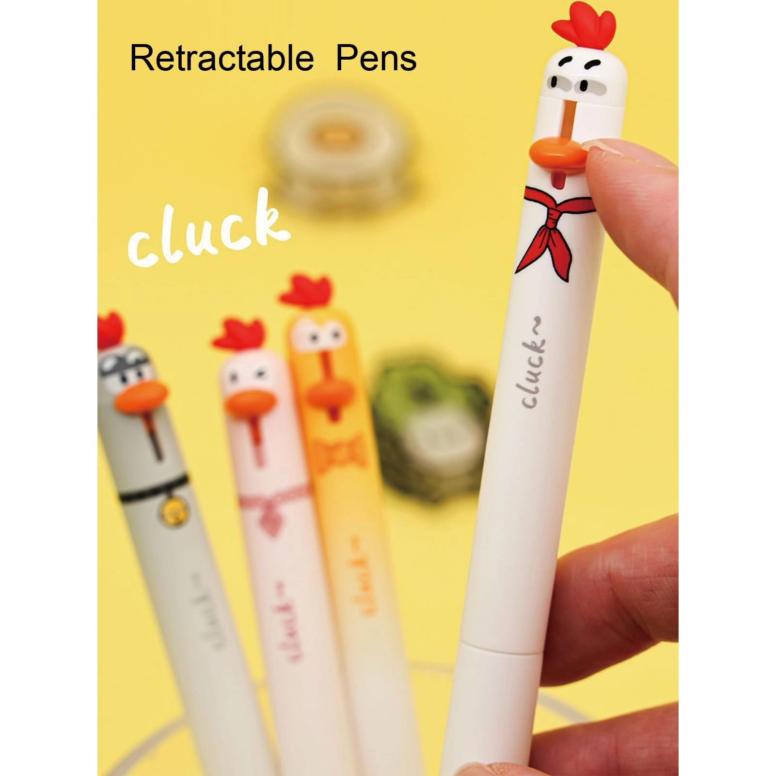 Cute Cat Erasable Pens - 4.0 Count 0.5mm