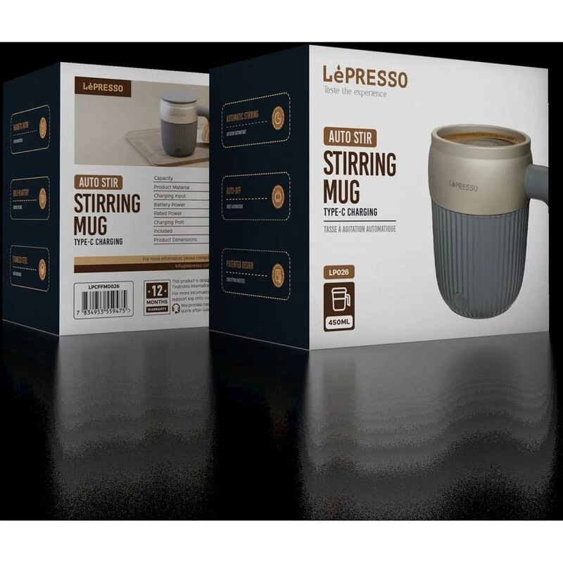 Auto Magnetic Stirring Mug - 450ml