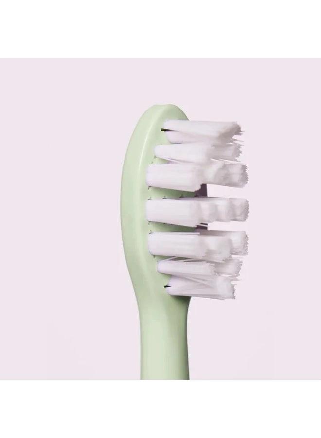 GEM Electric Toothbrush Replacement Heads - Mint Soft-bristled 2 replacement heads