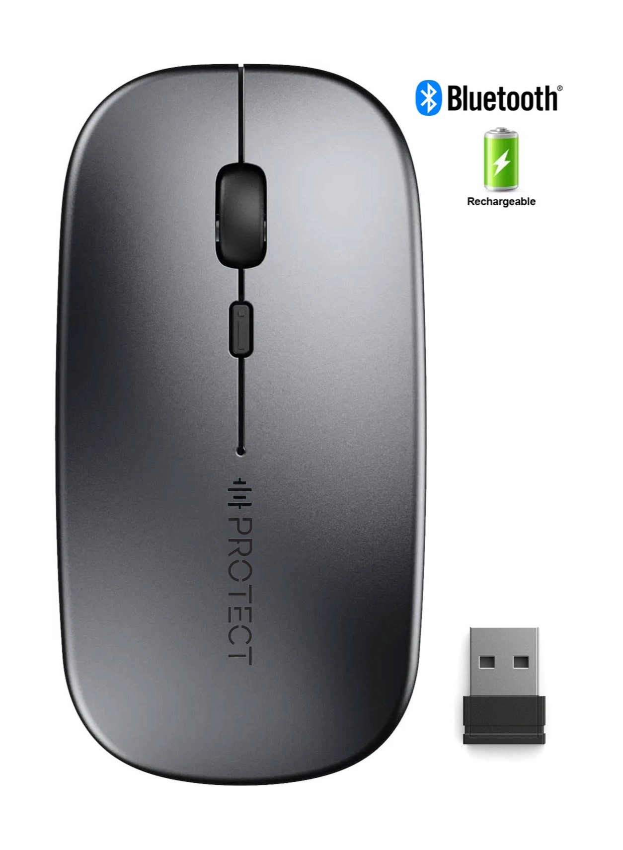 Protect BM-501 Rechargeable Mouse - Wireless