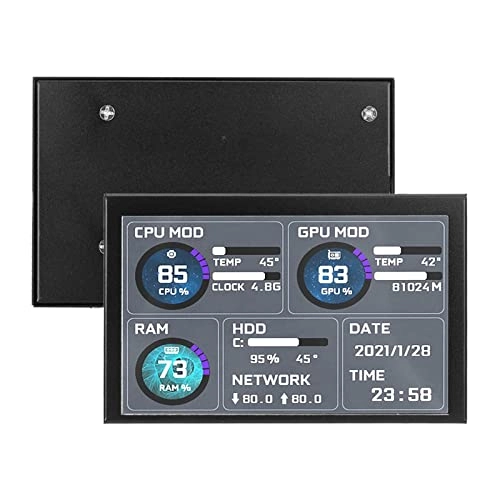 PC Temp Monitor - Goshydahcx0ygam3t 5 Inches 800x480