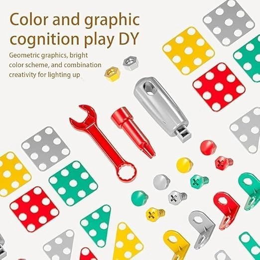 Electric Drill & Screw Set Science Technology Engineering Math - 12 months - 3 years 239 pieces