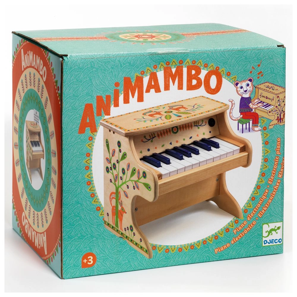 Animambo Electronic Piano - Suitable for 3 years and above