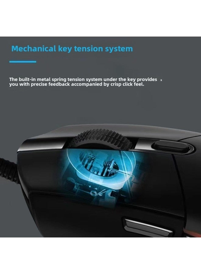 G102 Second-generation RGB Breathing Light E-sports Game Mouse - Wired