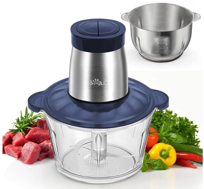 Bear Electric Appliance Co.,Ltd 2L + 1.8L Electric Meat Grinder