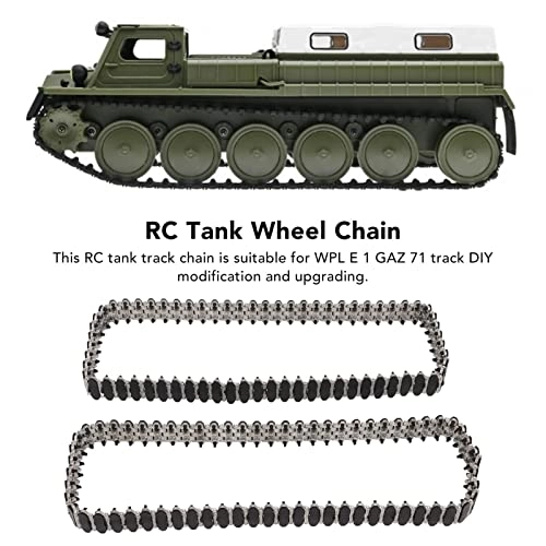 RC Tank Track Chain - WPL E 1 GAZ 71 Aluminium Alloy Plastic