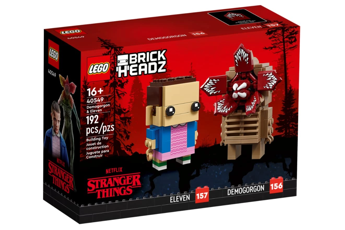 LEGO Stranger Things Brickheadz Eleven and Demogorgon (40549)