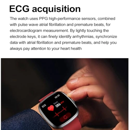 Smart Health Watch - 1.75-inch