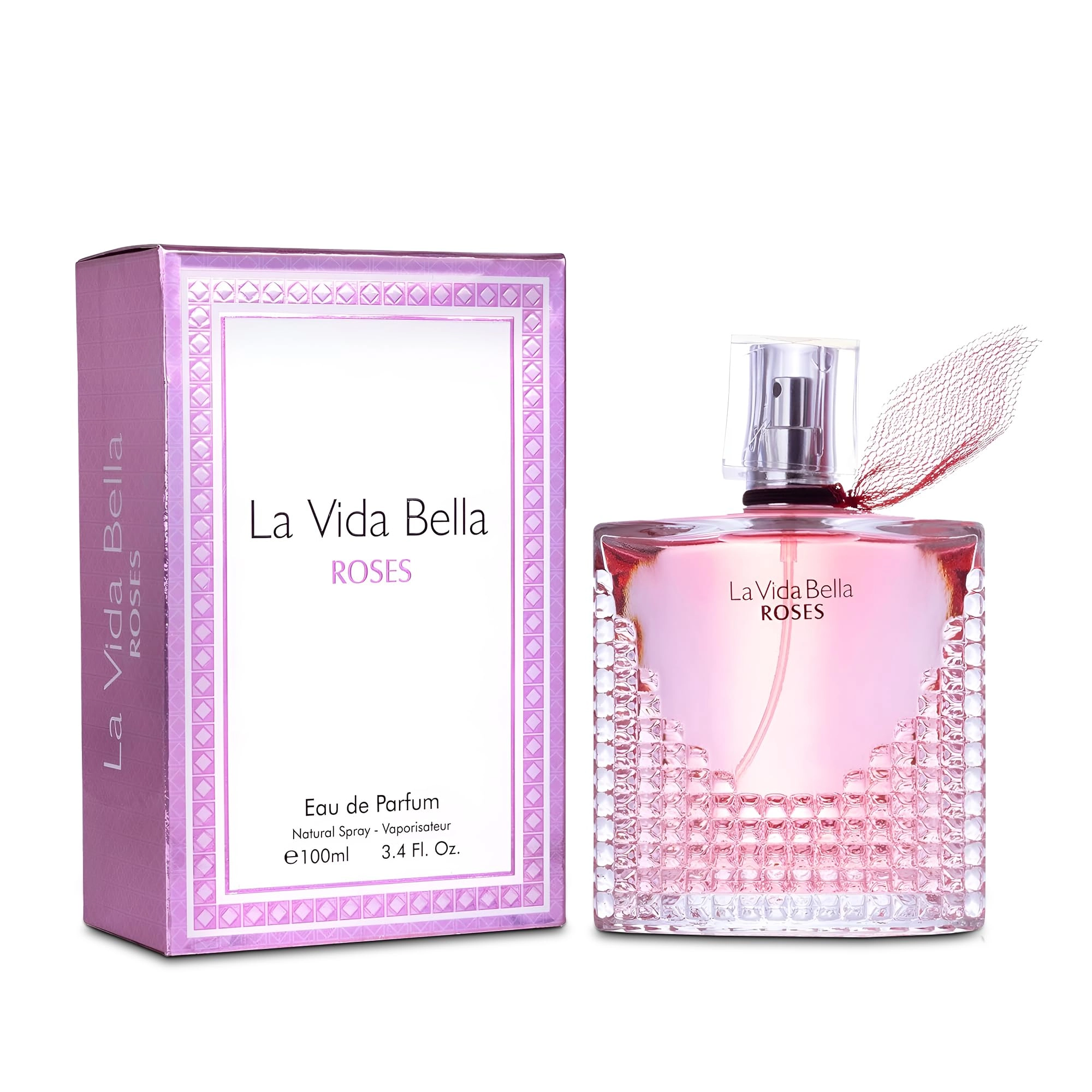 A CENTER La Vida Bella Rose Eau de Parfum 100ml