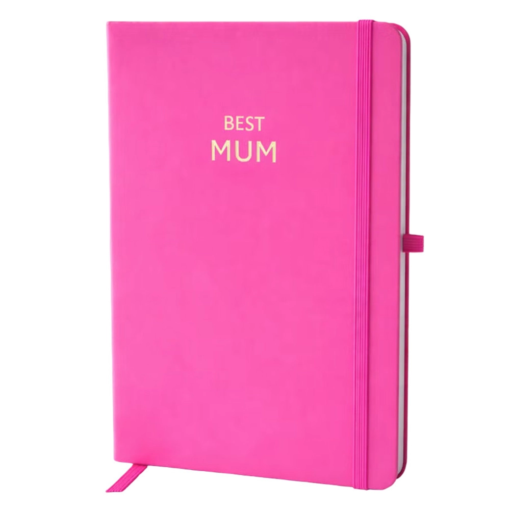 PartyDeco Best Mum Notebook Hardcover - Lined