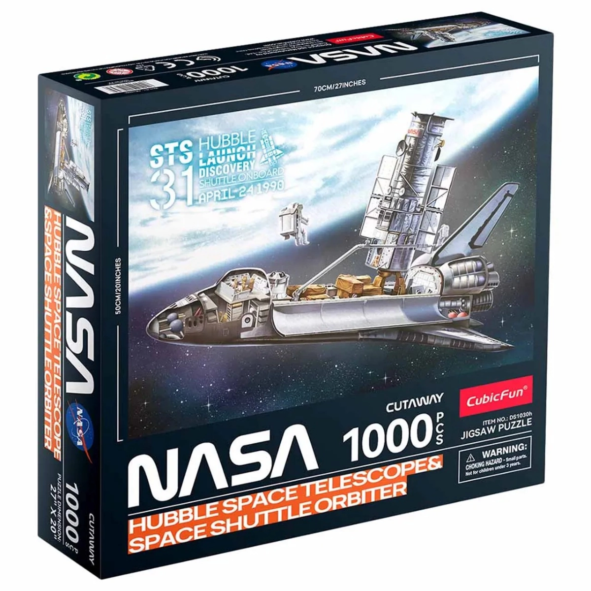 Hubble & Discovery Puzzle (527-DS1030H) - 1000 pcs