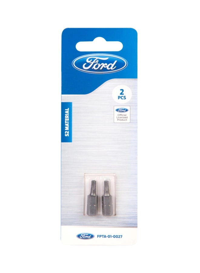 Screw Driving Bits - Pack of 2 25mm Silver