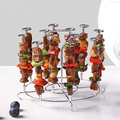 Air Fryer Skewer Rack - stainless steel 15 kebabs