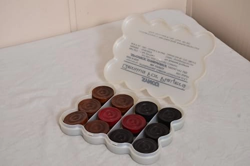 Premia - Carrom Coins Wooden Ashwood Box