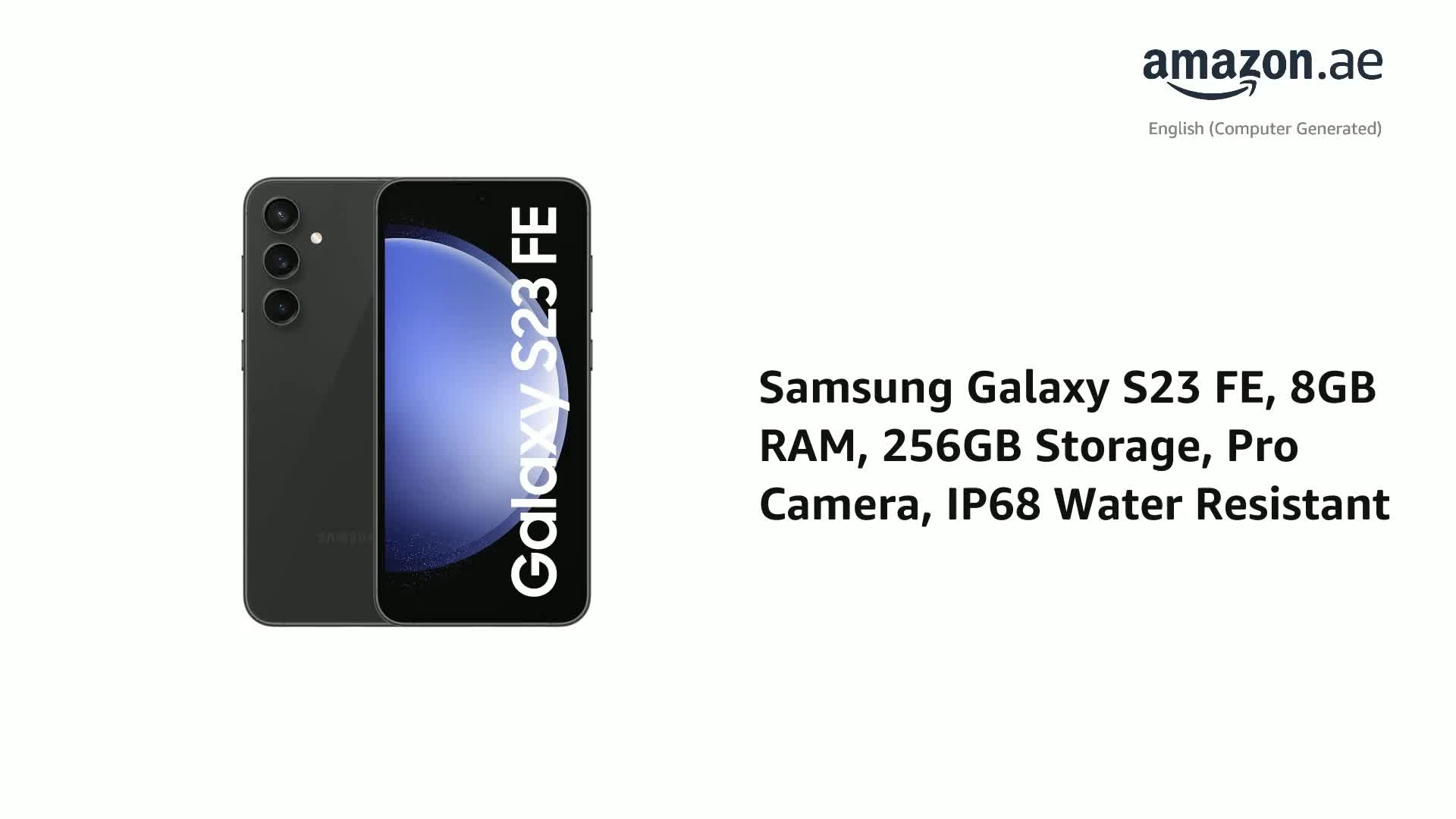 Galaxy S23 FE - 8GB 256GB