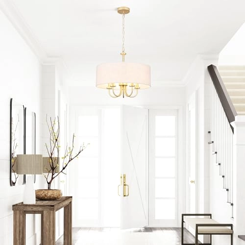 5-Light Drum Pendant Light - 26.37 to 85.43
